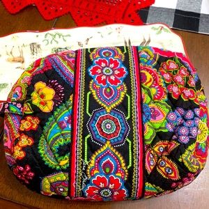 Vera Bradley Symphony in Hue cosmetic bag